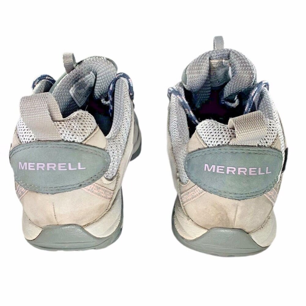 Merrell Womens Siren Sport Hiking Trail Shoes Gore-Tex Gray Lace Up Sz 7.5 Outdo - Picture 6 of 9